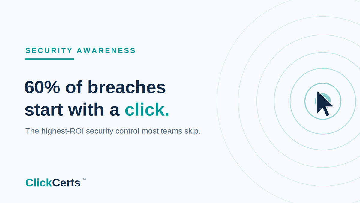 60% of Breaches Start with a Click. Here’s How to Stop Yours.