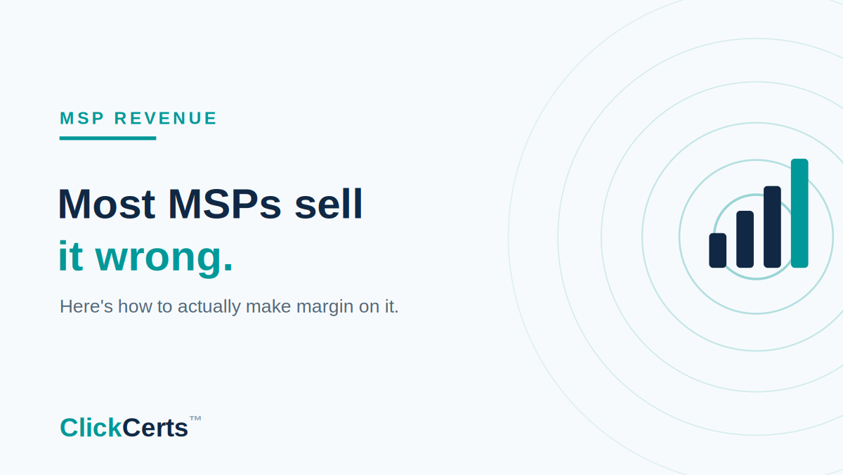 Most MSPs Sell Security Awareness Training Wrong. Here’s How to Actually Make Money on It.