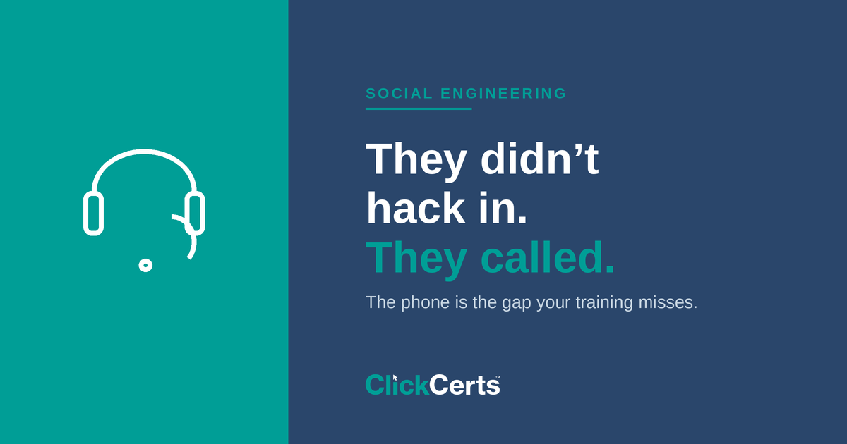 They Didn’t Hack In. They Called the Help Desk.